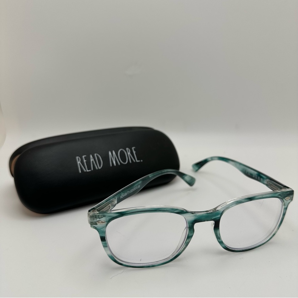 RAE DUNN Green Frames Read More Reading Glasses RD44B-T122X00. 0.00